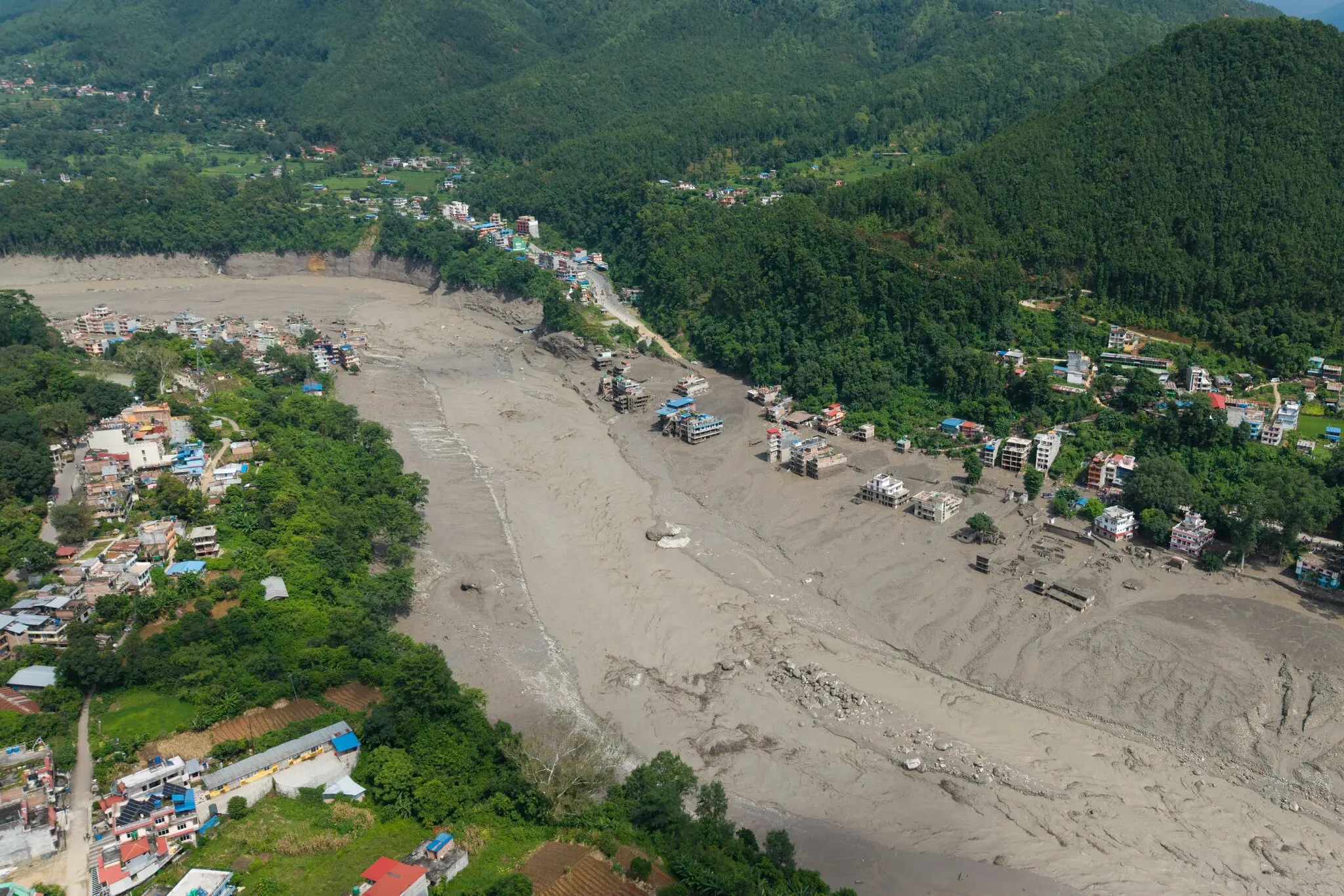 Landslide Triggers Devastating Flood in Nepal and China