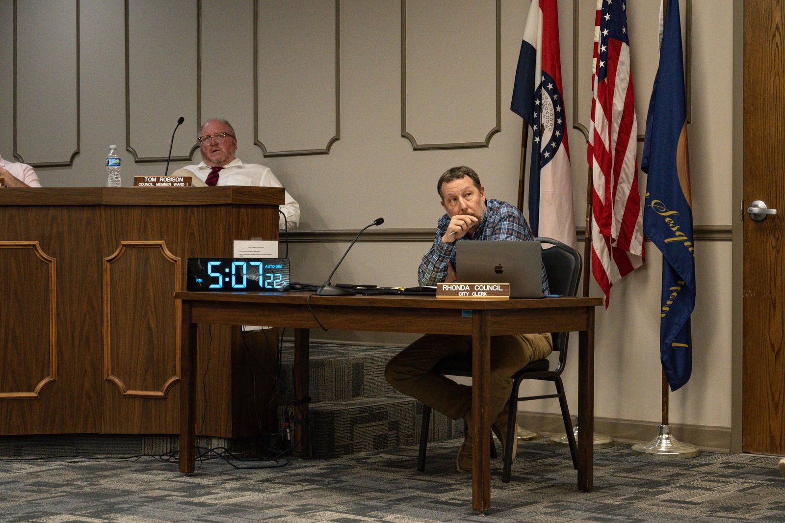 Empty City Council Meeting Following the Death of Lloyd Gilmore